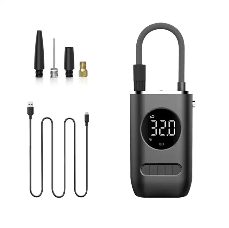 Bomba de Inflado Portátil Inalámbrica – Infla neumáticos y accesorios con solo un botón