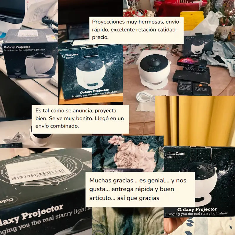 Proyector Galaxia - Convierte tu techo en un universo realista en segundos 🌌✨