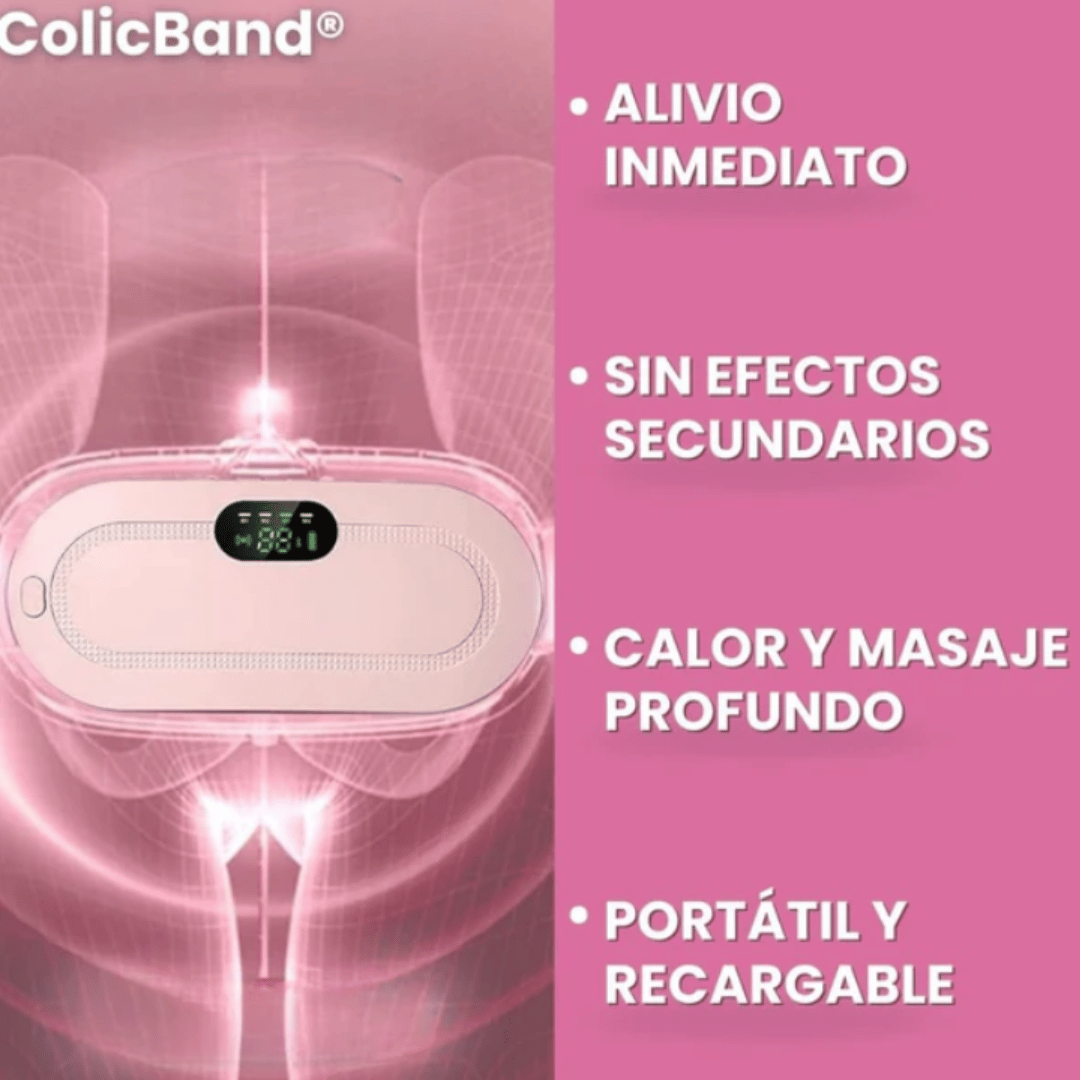 ColicBand | Almohadilla térmica para aliviar cólicos