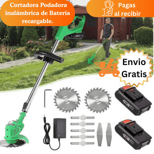 MasterBlade | Cortadora Podadora inalámbrica de Batería recargable.