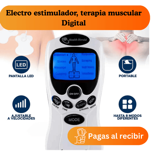 ElectroMus | Electro estimulador, terapia muscular Digital