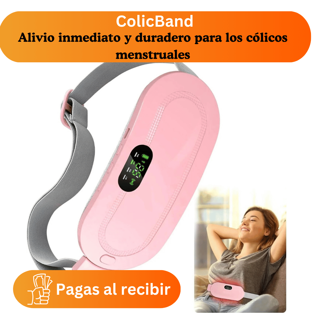 ColicBand | Almohadilla térmica para aliviar cólicos