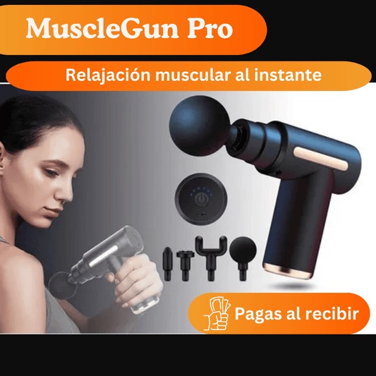 MuscleGun Pro - Masaje de percusión de tejido profundo.
