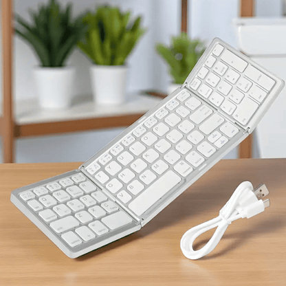 Teclado Inalámbrico Plegable: ALFA NUMERICO