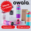 OWALA 32 Onzas - La botella Viral. Tecnología, diseño y comodidad en una sola botella