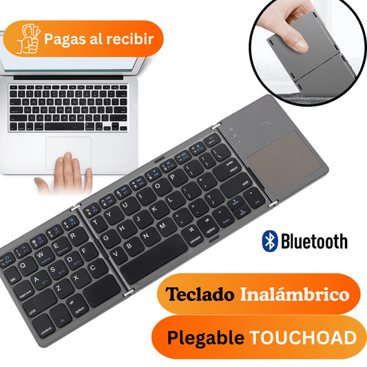 Teclado Inalámbrico Plegable TOUCHOAD