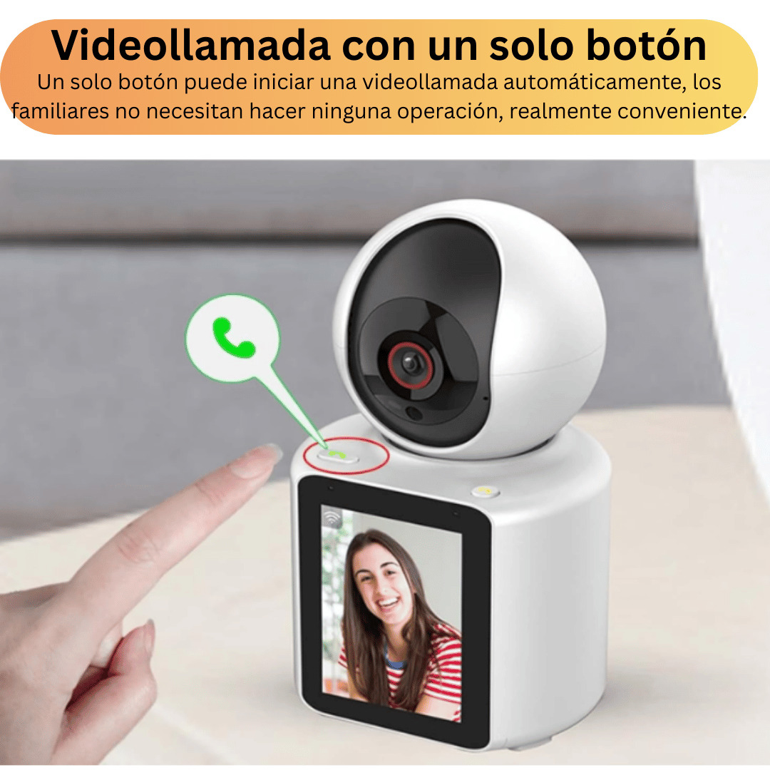 Cámara de Video Llamada Inteligente | Vigila y realiza video llamada en tiempo real