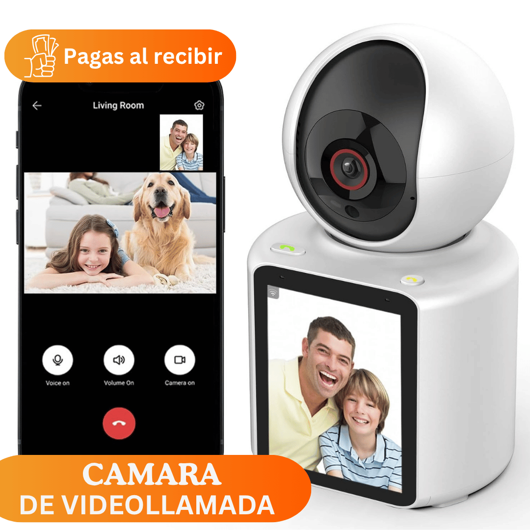 Cámara de Video Llamada Inteligente | Vigila y realiza video llamada en tiempo real