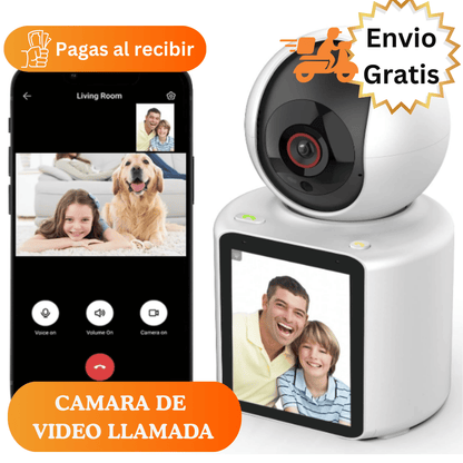 Cámara de Video Llamada Inteligente | Vigila y realiza video llamada en tiempo real