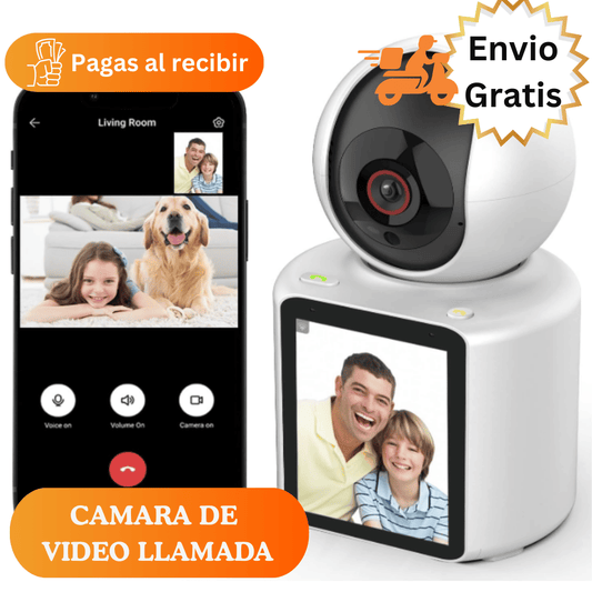 Cámara de Video Llamada Inteligente | Vigila y realiza video llamada en tiempo real