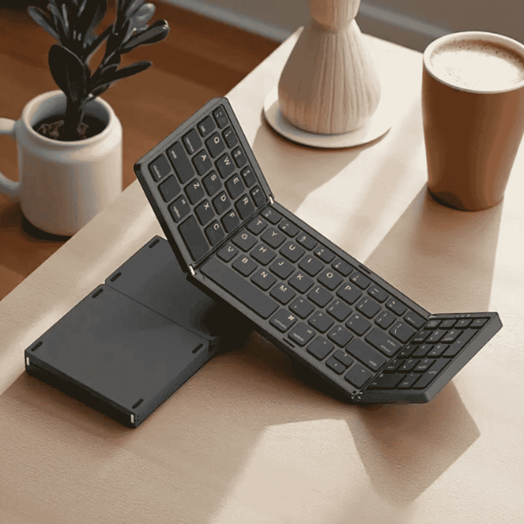 Teclado Inalámbrico Plegable: ALFA NUMERICO