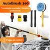 AutoBrush 360 - Cepillo giratorio automático, limpieza completa y avanzada.