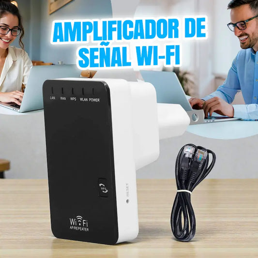 Amplificador de Señal Wi-Fi — Elimina Zonas Sin Cobertura en tu Hogar