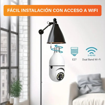 Cámara de Seguridad Inteligente WiFi AH-TSH10 - Protegé tu hogar en segundos, desde cualquier lugar