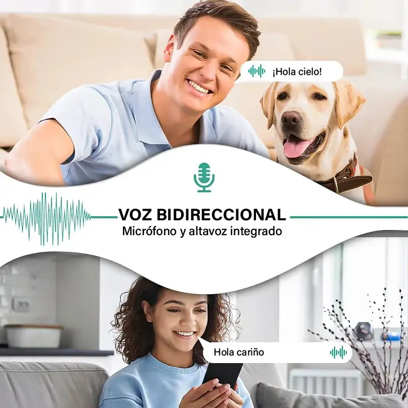 Cámara de Seguridad Inteligente WiFi AH-TSH10 - Protegé tu hogar en segundos, desde cualquier lugar