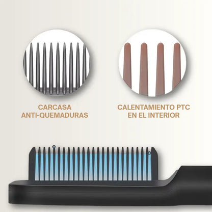 🔥 SECADOR Y ALISADOR DE PELO 3 EN 1 🔥 Cabello liso y brillante en minutos
