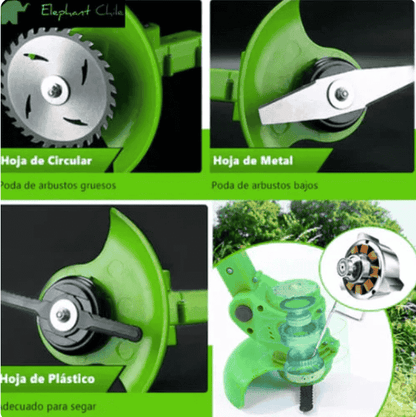 MasterBlade | Cortadora Podadora inalámbrica de Batería recargable.