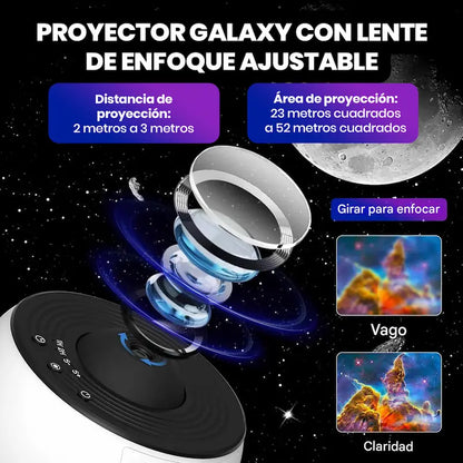 Proyector Galaxia - Convierte tu techo en un universo realista en segundos 🌌✨
