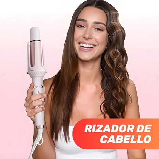Rizador de cabello automático con cabezal giratorio