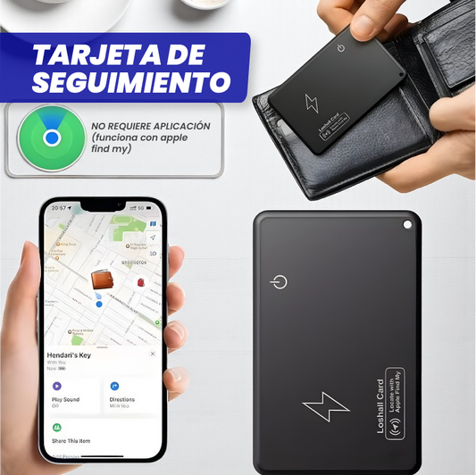 Tarjeta de Seguimiento de Billetera | Localiza al instante y protege lo que más importa 📍