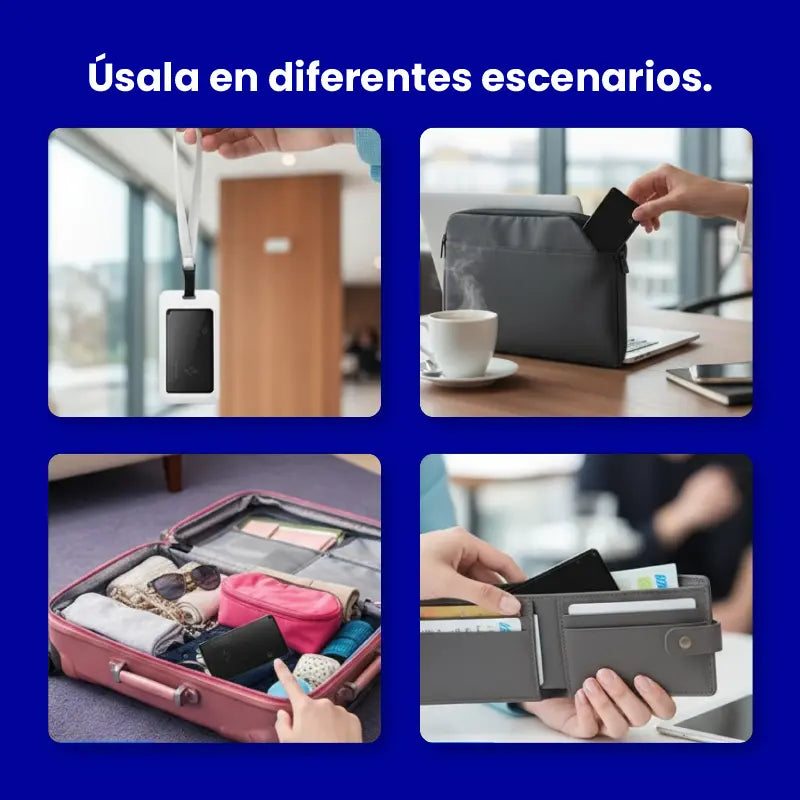 Tarjeta de Seguimiento de Billetera | Localiza al instante y protege lo que más importa 📍