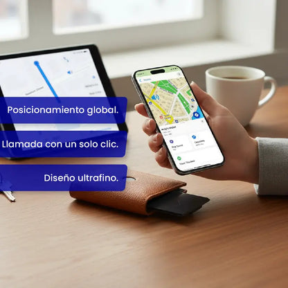 Tarjeta de Seguimiento de Billetera | Localiza al instante y protege lo que más importa 📍