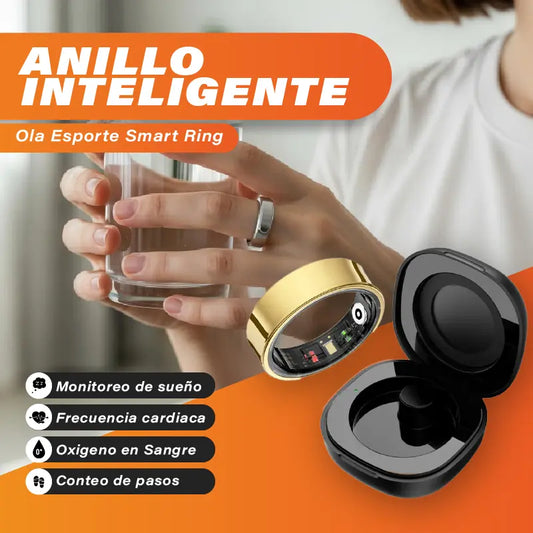 Anillo Inteligente - Optimiza tu Bienestar con Precisión 🩸