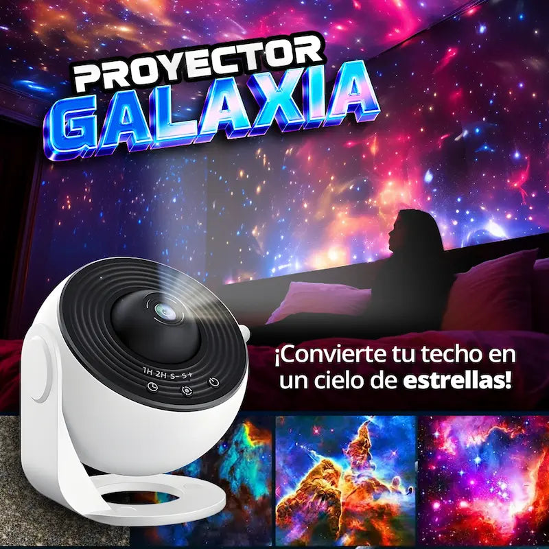 Proyector Galaxia - Convierte tu techo en un universo realista en segundos 🌌✨