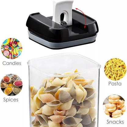Set de 7 Contenedores Herméticos – Mantén tu comida fresca y tu cocina ordenada