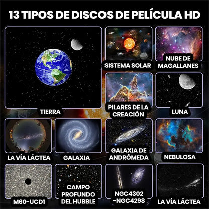Proyector Galaxia - Convierte tu techo en un universo realista en segundos 🌌✨