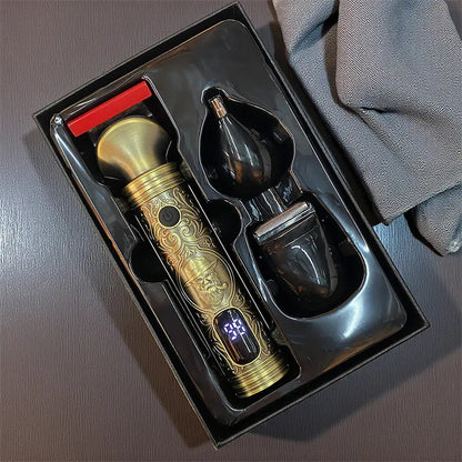 ✨ Afeitado de Barbero en Casa– Rasuradora Gevey 3 en 1